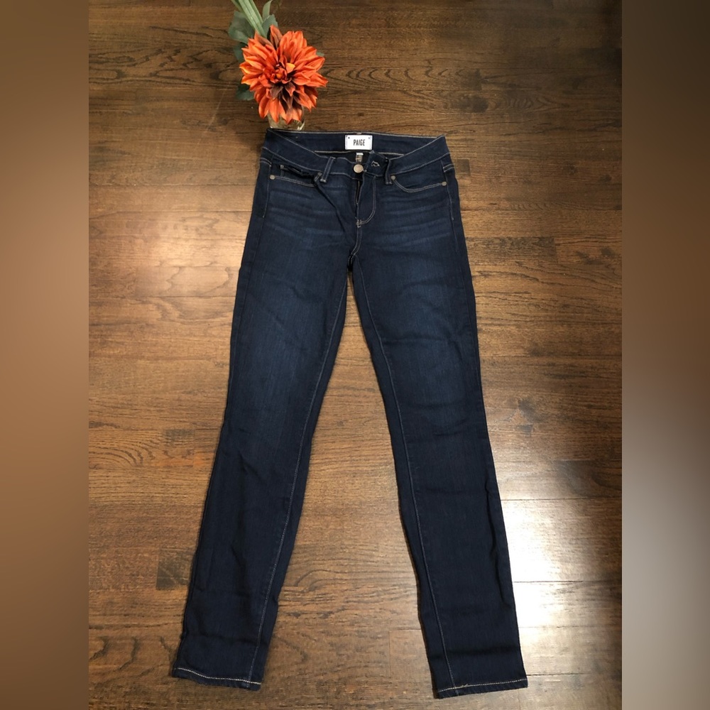 Paige Verdugo Ankle Jeans Dark Blue Size 27